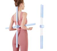 Puasok Bastone da yoga per correggere la postura, bastone da yoga anti-gobba