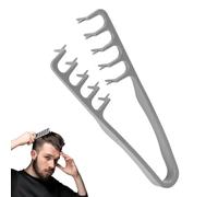 Puasok Pettine Capelli per Texture, Pettine a Denti Larghi, Strumento Volumizzante per Radici, Uomini e Donne Accessorio per la Cura Del Parrucchiere, per Coprire le Cuciture