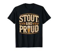 Pub Irlandese Birra Stout Scura Irlanda Cultura del Maglietta