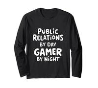 Pubbliche relazioni di Day Gamer by Night PR Stunt Videogiochi Maglia a Manica
