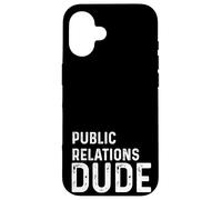 Pubbliche relazioni Dude Distressed PR Custodia per iPhone 16
