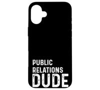 Pubbliche relazioni Dude Distressed PR Custodia per iPhone 16 Plus
