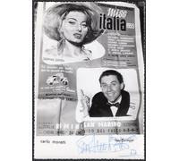 Pubblicità scooter Vespa e Concorso Miss Italia (Sophia Loren) - 1955