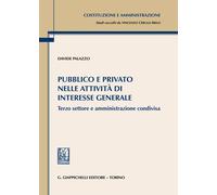 Pubblico e privato nelle attività di interesse generale. Terzo settore e a...