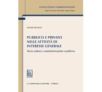 Pubblico E Privato Nelle Attività Di Interesse Generale. Terzo Settore E Amminis