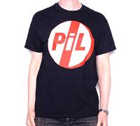 Pubblico Immagine Limitata T-Shirt - PIL Rosso & Bianco con Simbolo Classico