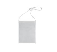pubblienne 20 Tasca Portabicchieri con Tracolla - Sacca Porta Calici in TNT 18x23 cm - Porta Bicchieri Disponibile in Diversi Colori - Idea Regalo Feste, Sagre e Degustazioni (Bianco, 20 Standard)