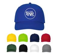 pubblienne Cappello Personalizzato con Logo, Immagine e Testo - Cappellino 100% Cotone Stampa Foto - Cappello Uomo e Donna Visiera Baseball - Gadget Personalizzabili (IT, Testo, Taglia Unica, Navy)