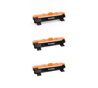 pubblienne Kit 3 Toner Compatibili con Brother TN1050 - Cartucce Disponibili in Diverse Quantità - Compatibile per TN 1050 (3)
