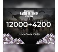 PUBG Mobile 12000 + 4200 UC (Unknown Cash) Official website Key - GLOBAL
