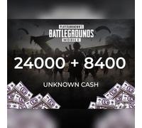 PUBG Mobile 24000 + 8400 UC (Unknown Cash) PUBG mobile Key - GLOBAL