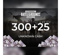 PUBG Mobile 300 + 25 UC (Unknown Cash) Direct Top-Up - GLOBAL