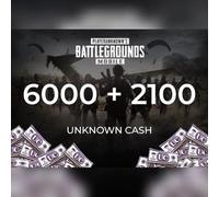PUBG Mobile 6000 + 2100 UC (Unknown Cash) Official website Key - GLOBAL