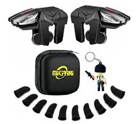 PUBG Mobile Trigger 13 in 1 Combo, 4 GamingTriggers Mobile Phone Game Controller per PUBG/Fortnite/Call of Duty/Rules of Survival, Mirano & Fire Trigger per iPhone e telefoni Android (ragazzo)