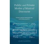 Public and Private Modes of Musical Discourse: Haydn's London Symphonies and Late String Quartets