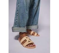 Public Desire - Inferno - Sandali in rafia crema-Bianco 36