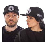 Public Enemy Cappellino da Baseball Solid Target Nuovo Ufficiale Nero Unisex Size One Size