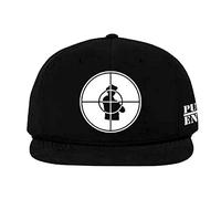 Public Enemy Cappellino da Baseball Solid Target Nuovo Ufficiale Nero Unisex Size One Size
