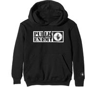 Public Enemy Crosshairs Logo autorizzato Felpa con Cappuccio