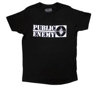 Public Enemy Crosshairs Logo autorizzato Uomo maglietta