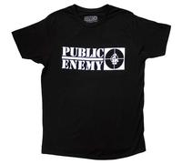 Public Enemy Crosshairs Logo autorizzato Uomo maglietta