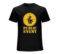 Public Enemy Fashion T Shirts for Men Black L