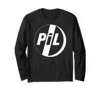 Public Enemy Logo Ufficiale della Banda Musicale Hip Hop Rap Maglia a Manica