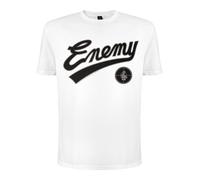 Public Enemy Maglietta 'Public Enemy Enemy T-Shirt' bianco Uomo - Abbigliamento - Taglie comode - Maglie e T-shirt Public Enemy XXXL