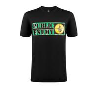 Public Enemy Maglietta 'Public Enemy Target T-Shirt' nero Uomo - Abbigliamento - Taglie comode - Maglie e T-shirt Public Enemy S