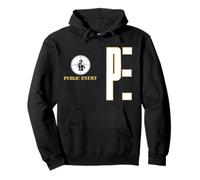 Public Enemy PE Target Nero Felpa con Cappuccio