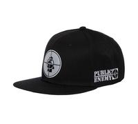 Public Enemy 'Solid Target' (Nero) Cappellino Snapback - NUOVO E UFFICIALE