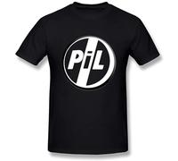 Public Image Ltd Logo Unisex 100% Cotton Short-Sleeve T-Shirts Black M