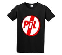 Public Image Ltd PIL Post Punk Unisex 100% Cotton Short-Sleeve T-Shirts Black M