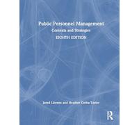 Public Personnel Management: Contexts and Strategies