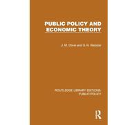Public Policy and Economic Theory