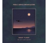 PUBLIC SERVICE BROADCASTING - NIGHT FLIGHT - THE LAST FLIGHT REMIXES (MIDNIGHT BLUE VINYL)