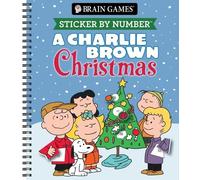 Publications In Brain Games - Sticker by Number: A Charlie Brown (Anello, filo)