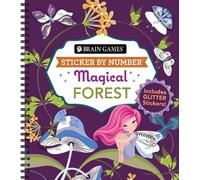 Publications Internation Brain Games - Sticker by Number: Magical (Anello, filo)