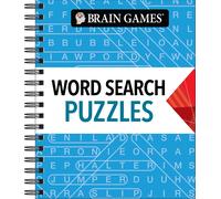Publications Internationa Brain Games - Word Search Puzzles (Arro (Anello, filo)
