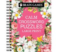 Publications International Brain Games - Calm: Crossword Puzzle (Anello, filo)