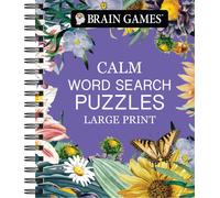 Publications International Brain Games - Calm: Word Search Puzzl (Anello, filo)
