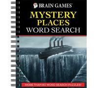 Publications International Brain Games - Mystery Places Word Sea (Anello, filo)
