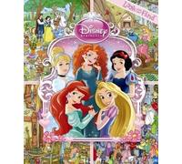 Publications International Disney Princess Look & Find (Libro di cartone)