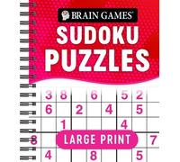 Publications International L Brain Games - Large Print Sudoku Pu (Anello, filo)