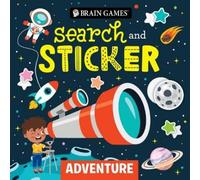 Publications International Lt Brain Games - Search and Sticker: Adv (Tascabile)