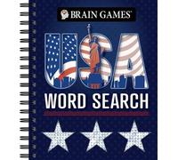 Publications International Ltd Brain Brain Games - USA Word Searc (Anello, filo)