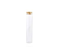 Publilancio srl 48X Provetta Vetro portaconfetti 12x2.5 cm con Tappo Sughero BOMBONIERA