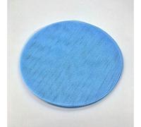 Publilancio srl 50 PZ Velo Tulle Tondo Portaconfetti D.23 cm Celeste Bomboniera