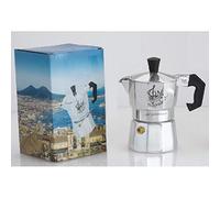 Publilancio srl Moka Caffettiera NAPULE' da 1 Tazza BOMBONIERA