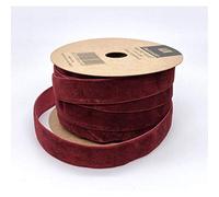 Publilancio srl Nastro in Velluto Bordeaux 2,5 cm x 20 Metri